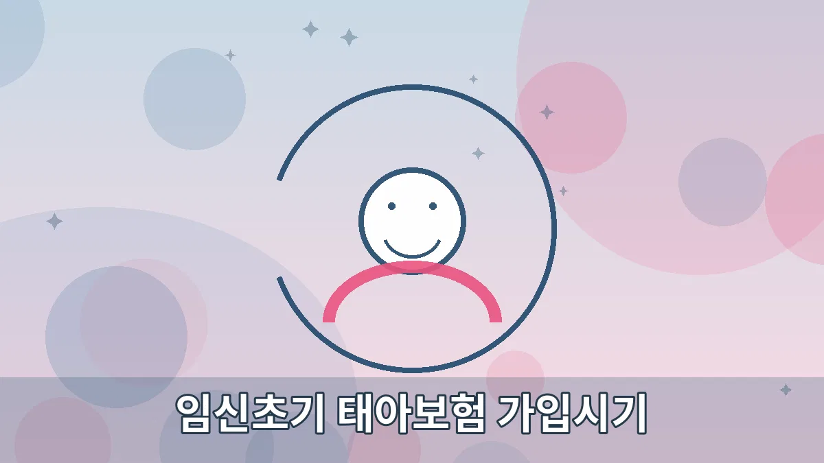 임신초기 태아보험 가입시기 안내 이미지 4